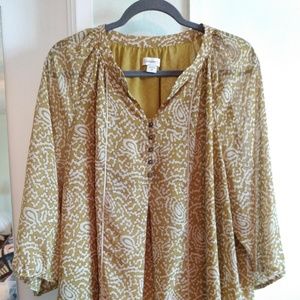 Coldwater Creek Georgette/Chiffon Blouse